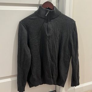 Mens Nautica light zip sweater